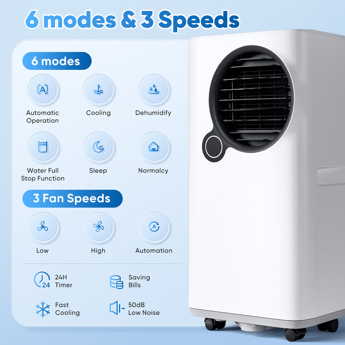 KINDOJIA Portable Air Conditioner